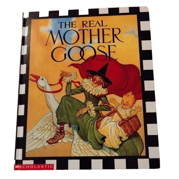Real Mother Goose 1994 Hardcover Cartwheel Books Illustrate Blanch Fisher Wright - Picture 1 of 5